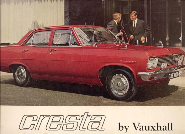 Photo:Brochure advertising the Vauxhall Cresta