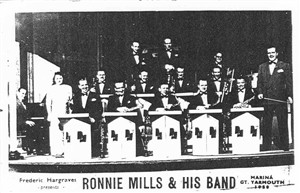 Photo:Ronnie Mills & his band, c1951