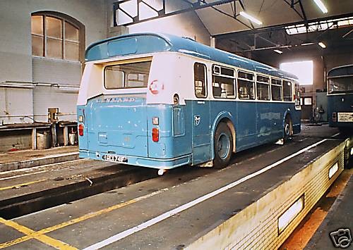 Photo:No 41 (GEX 741F) undergoing maintenance in the Caister Road depot