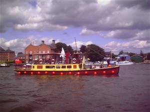 Photo:The Southern Belle on an evening cruise from Oulton Broad, 2007