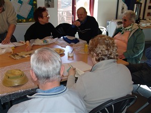 Photo:A reminiscence session with the TocH Group from Gorleston