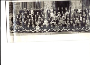 Photo: Illustrative image for the 'Priory School panorama photograph September 1960' page