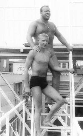 Photo: Illustrative image for the 'THE GREAT HIGH BOARD DIVER PERRY BLAKE' page