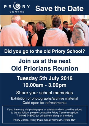 Photo: Illustrative image for the 'Priory School Reunion' page