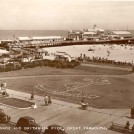 Photo:Postcard of Britannia Pier, the original source for the 'night' postcard that follows