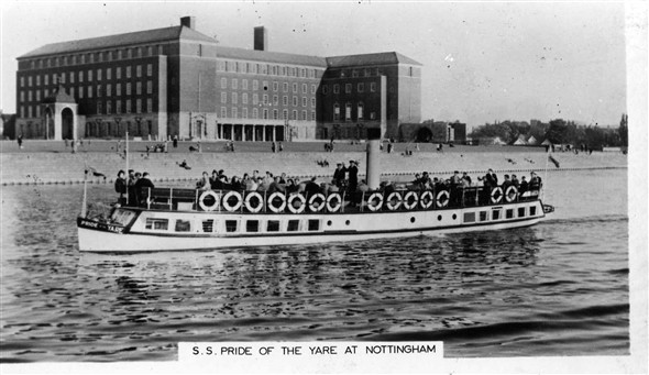 Photo:Pride of the Yare on the Trent