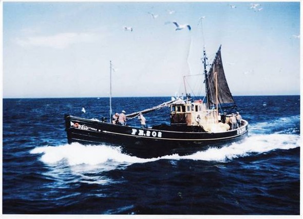 Photo: Illustrative image for the 'Retired x Scottish herring drift net fisherman' page