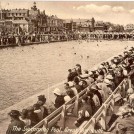 Photo:Postcard showing the open air swimming pool